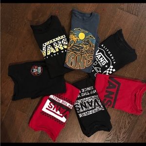 Vans T ❌sold❌shirts bundle  L/XL